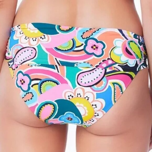 Bleu by Rod Beattie Printed Sarong Hipster Bikini Bottoms - Picture 7 of 8